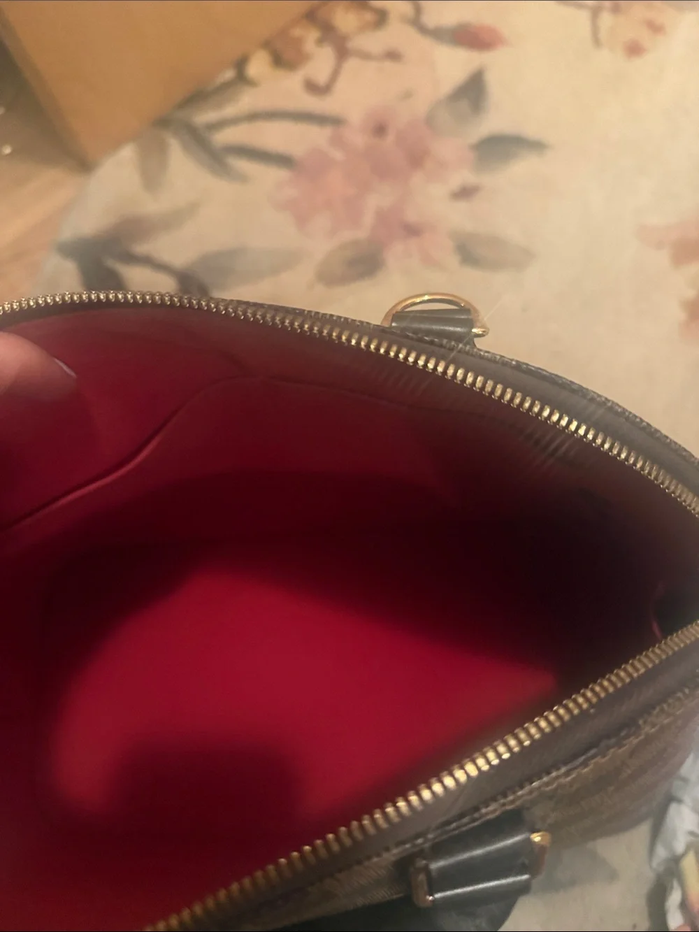 Louis Vuitton Damier ebene Alma PM